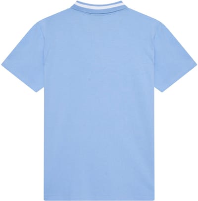 Manchester City Polo Heren - Maat S - Lifestyle - Poloshirt voor Volwassenen - Blauw - Man City Fanmerchandise