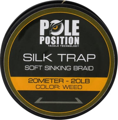 Pole Position Silk Trap Soft Sinking Braid - Onderlijnmateriaal