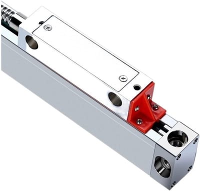 Digitale Raspenliniaal - Precisie Sensor - Metingen Verplaatsing - IP54 Afgedicht - 750mm - Zilver