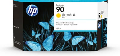 HP C5065A nr. 90 inktcartridge geel hoge capaciteit (origineel)