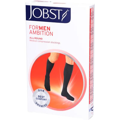 Jobst For Men Ambition Kl2 Ad Long Black Ii 1p