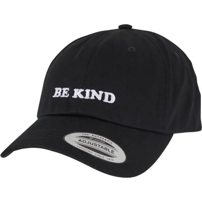 Mister Tee - Be Kind Dad Cap Verstelbare pet - Zwart