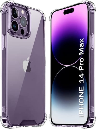 Schokbestendig Hoesje - Crystal Clear Back Cover Geschikt voor: Apple iPhone 14 Pro Max | Transparante achterkant PC & TPU Bumper