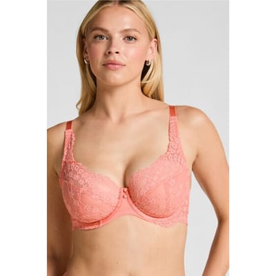 Hunkemöller Dames Lingerie Niet-voorgevormde beugel bh Daisy - Roze - maat C80