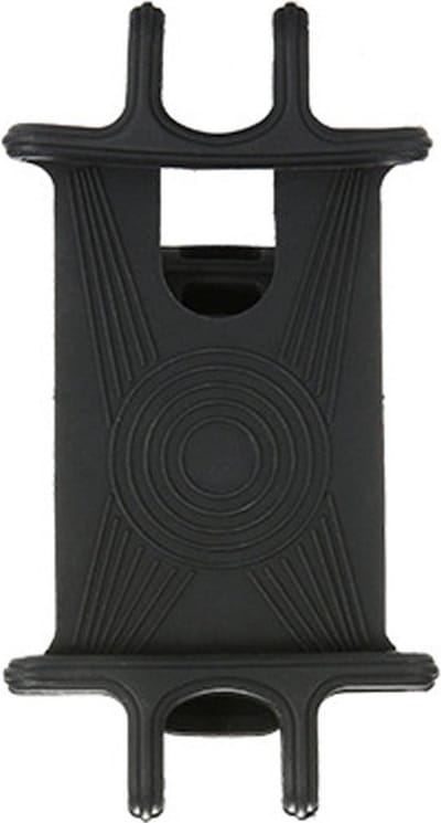 Telefoonhouder Voor Op De Fiets - Universeel - Smartphone fietshouder - Verstelbaar - zwart - 14*7.5*4cm - Siliconen