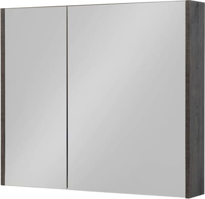 Saqu spiegelkast 80x14x70cm kasteel bruin
