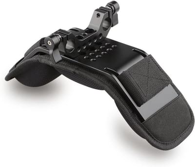 Allecta - Schouderkussen voor DSLR Rig met 15 mm railblok voor videocamcorder DV/DC Support System