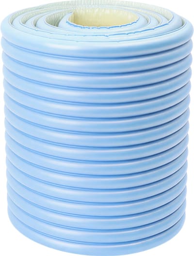 Baby Veiligheid Anti-Bots Strip 2m – Blauw – Tafel & Bureau Randbeschermer, Meubelhoek Foam Bumper Tape, Skirting Line Protector voor Kinderen, Veiligheid Bescherming voor Thuis