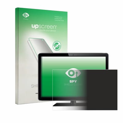 upscreen - privacy screenprotector voor Flatscreens met 15.3 inch-scherm [329 mm x 205.6 mm, 16:10] Folie Beschermfolie Blauwlichtfilter
