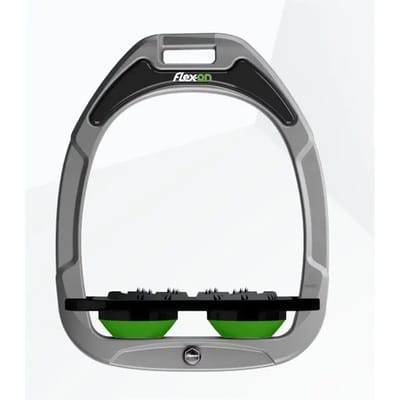 Platte Ultra Grip Aluminium/Zwart/Groen Flex-On Green Composite