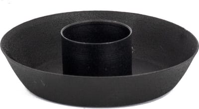 Kaarsenstandaard zwart texture