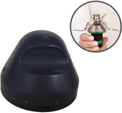 Beschermer voor deegmengmes, verwijdert snel deegresten en vuil, geschikt voor Thermomix TM5 TM6 keuken 6,5 x 6,5 x 5 cm (grijs)