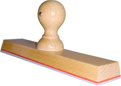 Grote Handstempel 120x40 Mm - Stempels - Stempels volwassenen - Snelle Levering