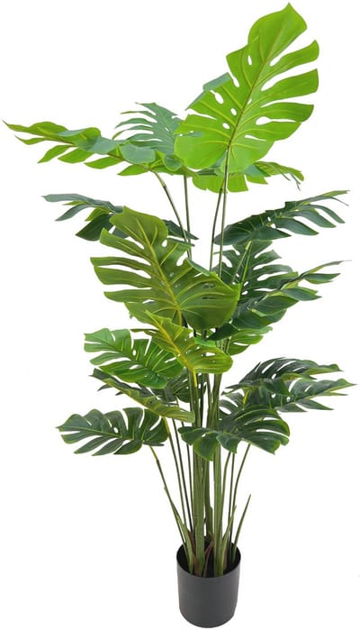 Monstera Kunstplant 165cm | Grote Monstera Kunstplant | Kunstplant voor Binnen | Grote groene kunstplant | Kunst gatenplant | Nep Monstera