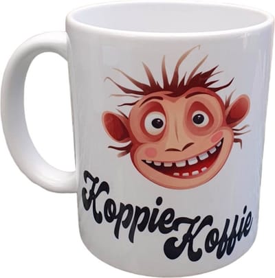Bedrukte beker Koppie koffie - Mok - Gein - Grappig - Collega - Verjaardag - Quote -Spreuk