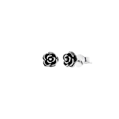 WeLoveSilver - zilveren oorstekers - roosontwerp - 925 zilver
