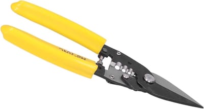 Kabelschaar Koolstofstaal - Draadstripper - Kabels Knippen - Veermechanisme - Tot 70 mm² - Zwart