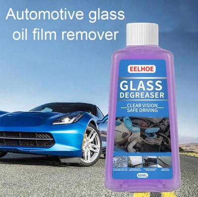 Autoruit cleaner coating / Autoruit ontvetter / Ruitenvloeistof inclusief coating / Ruit schoonmaakmiddel / Auto glas ontvetter / Auto ruit coating / Vuilafstotende ruitcoating / Ruitvloeistof / Glass degreasser / Helder zicht met autorijden / 60ml