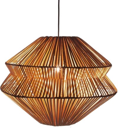 Handmade Design lamp Naturel Rotan Hanglamp woonkamer Slaapkamer Ø 40 cm