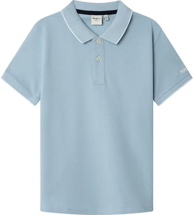 Pepe Jeans Hayden Korte Mouw Poloshirt Blauw 10 Years Jongen