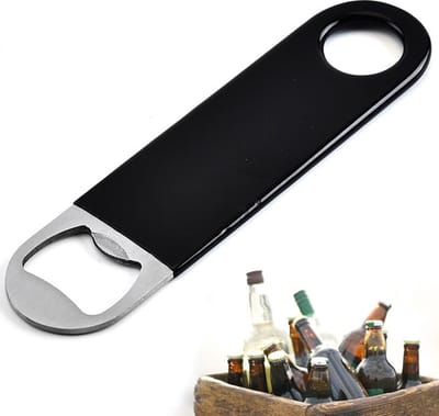 Barblade Flesopener I Bieropener I Flesopener I Bar accessoires I Two-Tone I RVS I 18 CM