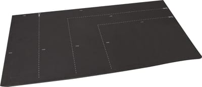 Flamingo AQUARIUMMAT MARLIN ZWART 60X30CM - Zwart - 60 x 30 cm
