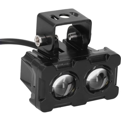 20W Motorfiets LED Spotlicht Hoog Laag Licht IP67 Waterdicht 9‑60V Universeel voor Offroad Voertuig ATV UTV Boot black