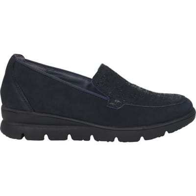 Waldläufer H-Bruni - dames moccasin - Blauw - maat 35.5 (EU) 3 (UK)
