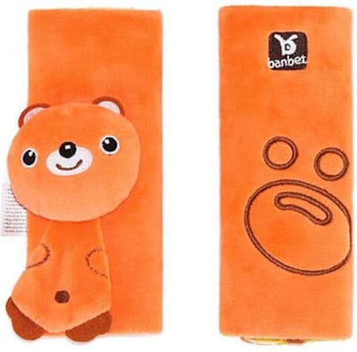 1 Paar leuke Autogordel Covers - Kussens - Onderweg - Nekkussen - Op Reis - Reizen - Vakantie - Auto - Kinderen - Baby - Zacht
