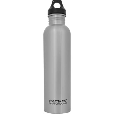 Regatta Roestvrijstalen 1L waterfles (Zilver)