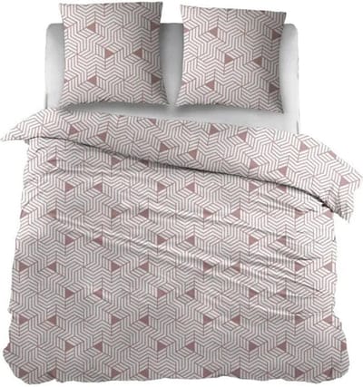 Sleepnight Dekbedovertrek Katoen Celine Pink - 240 x 200/220 cm + 2 kussenslopen - [Groen]