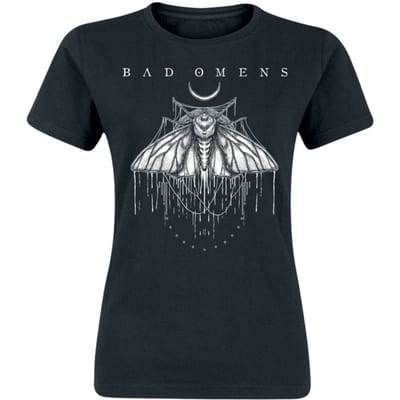Bad Omens T-shirt - Moth - S tot 3XL - voor Vrouwen - zwart