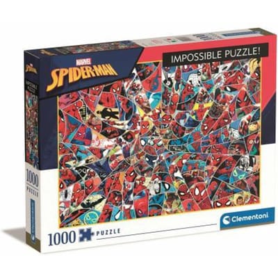 Clementoni Impossible Puzzle Spiderman 1000 stukjes Volwassenen puzzels