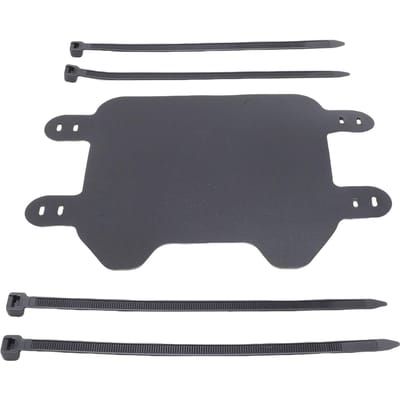 Plaque d'immatriculation avant de moto ABS Légère Stable Remplacement pour SurRon Light Bee S X gray