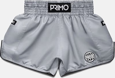 Primo Muay Thai Shorts - Alta Series - Tundra Gray S