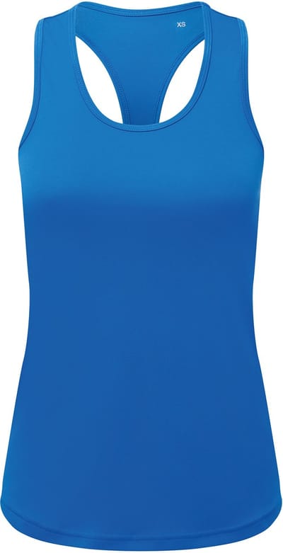 TriDri Women´s Recycled Performance Slim Racer Back Vest TR527 - Sapphire - XS