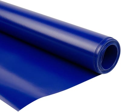 Afdekzeilwinkel - Pvc zeildoek - 680gr Ultramarijn Blauw 5002 - Vlamvertragend FR B1