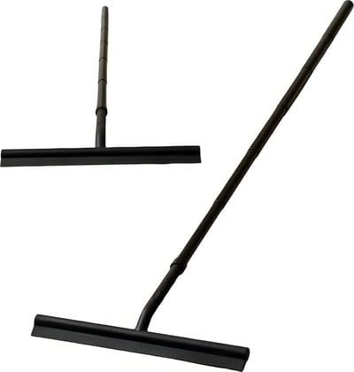 PolkaHome douchewisser, Raamtrekker & Ramenwisser Uitrekbaar – Ramenwasser & Raamwisser met Telescoopsteel (90 cm)