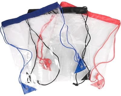 Dailygoods- Trekkoord Tas Lichtgewicht - Trekkoord Rugzak - Sporttas - Zwemtas - Waterdicht - PVC 43x33 cm