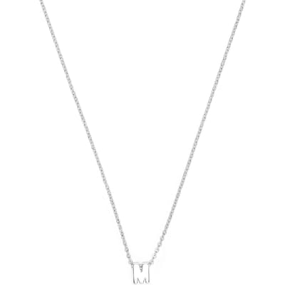 Luxenter Ketting met zilveren afwerking - Alphabet