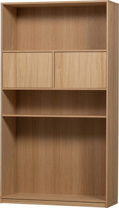 vtwonen Modulair Bovenkast - Eikenhout Fineer - Naturel - 199x110x40