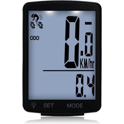 Écran LCD multifonctionnel, ordinateur de vélo sans fil, étanche à la pluie, compteur de vitesse, odomètre, cyclisme