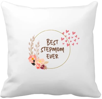 Akyol - bonusmoeder cadeau - Kussen hoes - Moeder - stiefmoeder cadeau - bonusmama - stiefmoeder cadeautjes - moederdag cadeau - mamacadeautjes verjaardag - liefste mama - bonusmama - leuk kado om te geven - 40 bij 40 cm