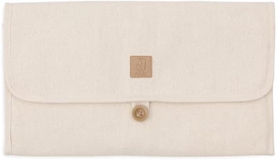 Aankleedkussen - Verschoningsmat - Baby Verzorgen - Met Praktische Vakken - 37x22x5 cm - Beige