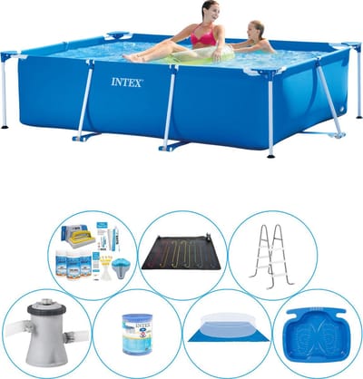 Frame Pool Rechthoekig 220x150x60 cm - 8-delig - Zwembad Super Deal