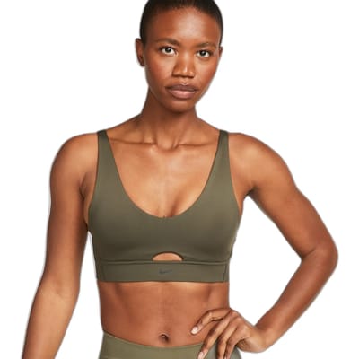 Vrouwen bh met plunge-uitsnijding Nike Dri-FIT indy
