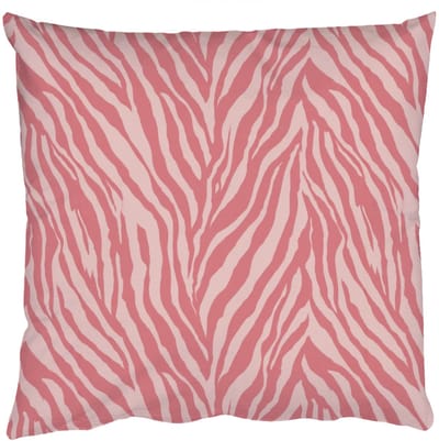 Sierkussens - Kussentjes Woonkamer - 50x50 cm - Zebra - Print - Roze