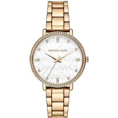 Michael Kors Pyper Dames Gouden Horloge MK4666
