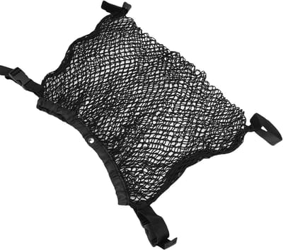Kinderwagen Tas - Opbergnet Zak - Onderweg Spullen - Verstelbaar Koord - Tot 55 cm - Doorzichtig