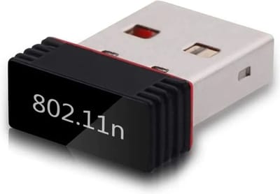 DrPhone W13 USB Draadloze Wifi adapter - WiFI Dongle - Single Band 2.4 GHz - tot 150 Mbps - 802.11n draadloze internet dongle - PC / Computer